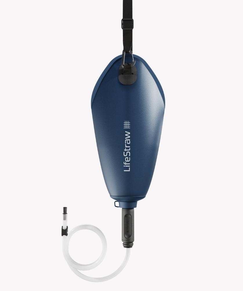 LifeStraw Peak Series - Filtre à Eau Portable Pour Bouteille Souple - Gris Montagne